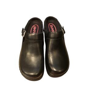 Women’s 7M Clogs Black Slip on Adjustable strap Maxim Comfort sole NIB